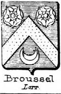 Broussel Coat of Arms / Family Crest 0