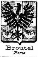 Broutel Coat of Arms / Family Crest 0