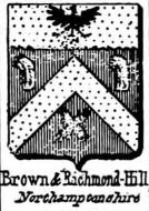 Brown Coat of Arms / Family Crest 2