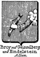 Broy Coat of Arms / Family Crest 1