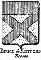 Bruce Coat of Arms / Family Crest 9
