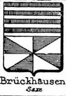 Bruckhausen Coat of Arms / Family Crest 1