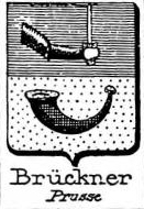 Bruckner Coat of Arms / Family Crest 2