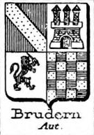 Brudern Coat of Arms / Family Crest 1