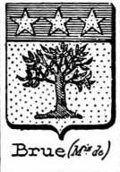 Brue Coat of Arms / Family Crest 0