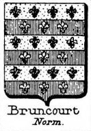 Bruncourt Coat of Arms / Family Crest 0