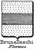 Brunelleschi Coat of Arms / Family Crest 1