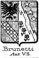 Brunetti Coat of Arms / Family Crest 9