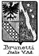 Brunetti Coat of Arms / Family Crest 7