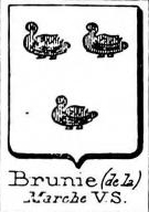 Brunie Coat of Arms / Family Crest 0