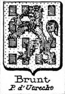 Brunt Coat of Arms / Family Crest 1