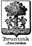 Bruntink Coat of Arms / Family Crest 0