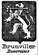 Brunviller Coat of Arms / Family Crest 0