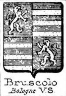 Bruscolo Coat of Arms / Family Crest 2