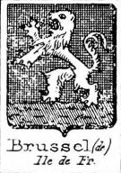 Brussel Coat of Arms / Family Crest 1