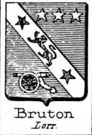 Bruton Coat of Arms / Family Crest 2