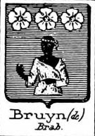 Bruyn Coat of Arms / Family Crest 19