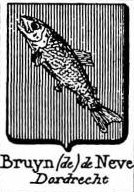Bruyn Coat of Arms / Family Crest 26