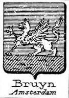 Bruyn Coat of Arms / Family Crest 3