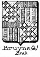 Bruyne Coat of Arms / Family Crest 6