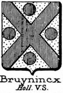 Bruynincx Coat of Arms / Family Crest 0