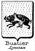 Buatier Coat of Arms / Family Crest 1