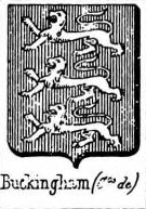 Buckingham Coat of Arms / Family Crest 1