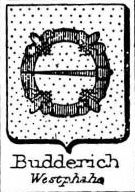 Budderich Coat of Arms / Family Crest 0