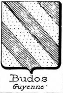 Budos Coat of Arms / Family Crest 0