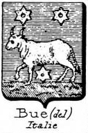 Bue Coat of Arms / Family Crest 1