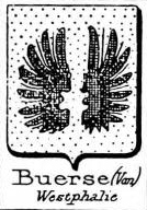 Buerse Coat of Arms / Family Crest 1