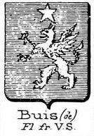 Buis Coat of Arms / Family Crest 1