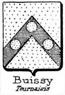 Buissy Coat of Arms / Family Crest 0