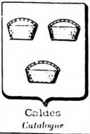 Caldes Coat of Arms / Family Crest 3