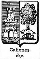 Calienes Coat of Arms / Family Crest 0