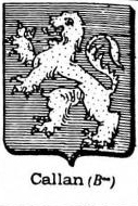 Callan Coat of Arms / Family Crest 1