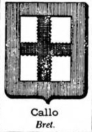 Callo Coat of Arms / Family Crest 0