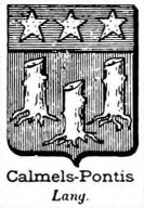 Calmels Coat of Arms / Family Crest 2