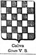 Calva Coat of Arms / Family Crest 2