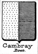 Cambray Coat of Arms / Family Crest 4