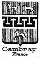 Cambray Coat of Arms / Family Crest 6