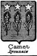 Camet Coat of Arms / Family Crest 0