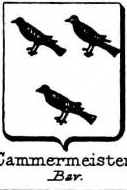 Cammermeister Coat of Arms / Family Crest 3