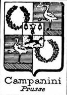 Campanini Coat of Arms / Family Crest 1