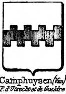 Camphuysen Coat of Arms / Family Crest 0
