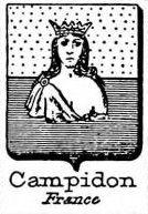 Campidon Coat of Arms / Family Crest 1