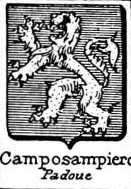 Camposampiero Coat of Arms / Family Crest 2