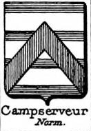 Campserveur Coat of Arms / Family Crest 0