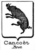Cancoet Coat of Arms / Family Crest 0
