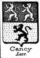 Cancy Coat of Arms / Family Crest 0